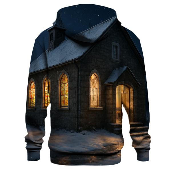 Silent Night Church lightweight hoodies