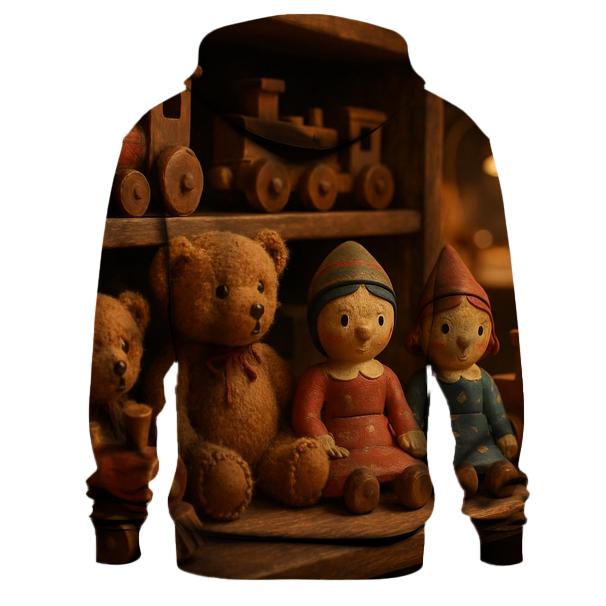 Toy Workshop Shelf printed hoodies