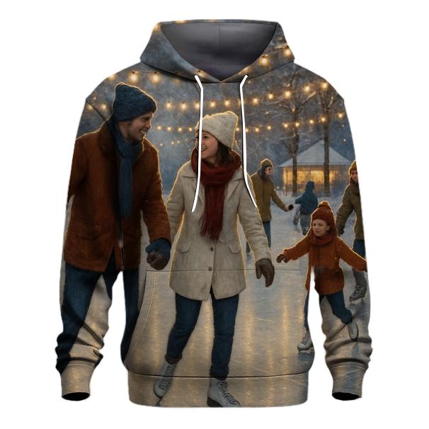 Glistening Ice Skaters hoodie designs