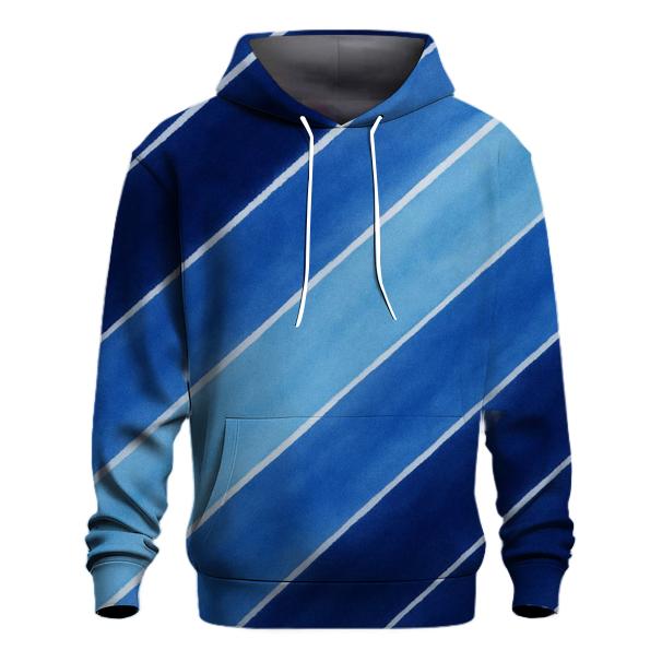 Indigo Pole Wrap zip-up hoodies
