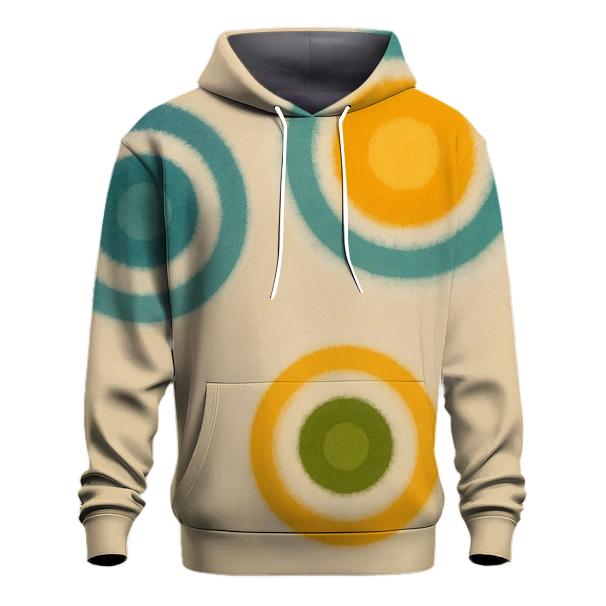 Bullseye Cluster Trio embroidered hoodies