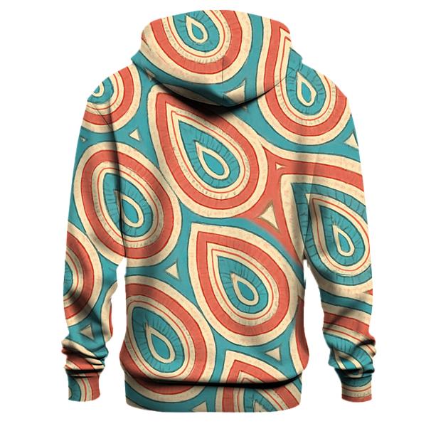 Paisley Wave Repeat hoodie styles