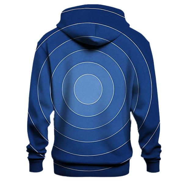 Monochrome Indigo Halo pullover hoodies