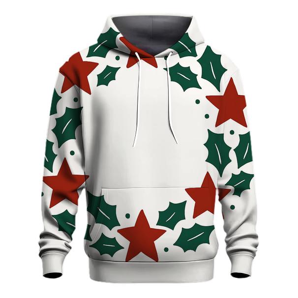 Starlit Wreath Pattern lightweight hoodies
