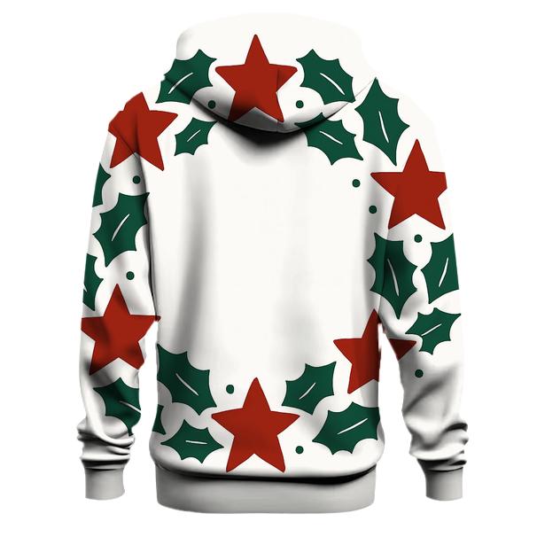 Starlit Wreath Pattern lightweight hoodies
