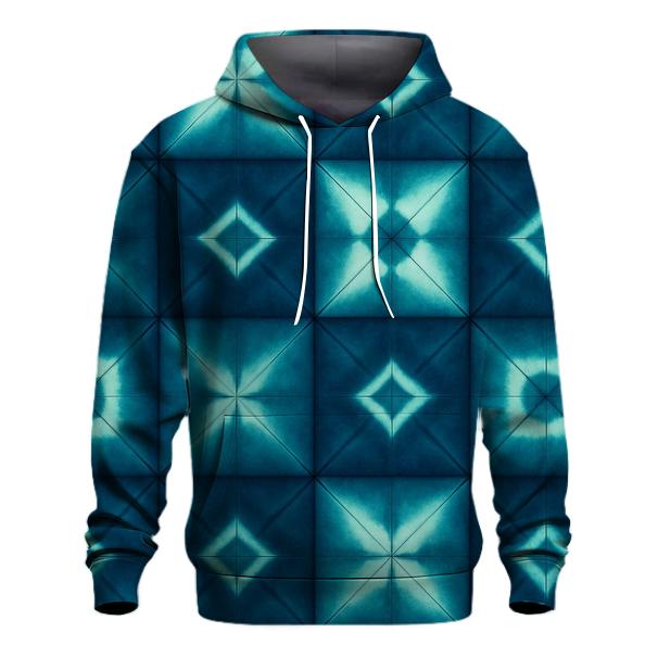 Stellar Itajime Grid heavyweight hoodies