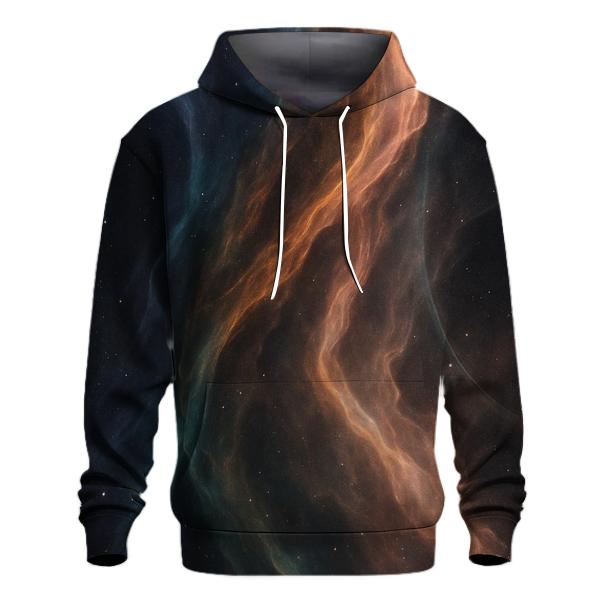 Nebula Filament Veil printed hoodies
