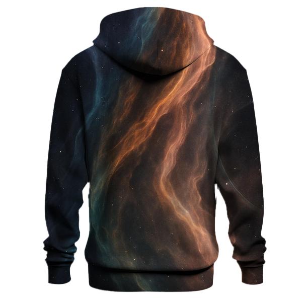 Nebula Filament Veil printed hoodies