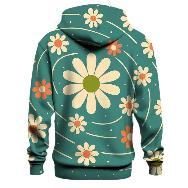 Funky Flower Orbit lightweight hoodies