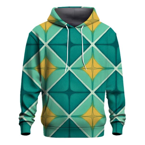 Itajime Aurora Grid custom hoodies