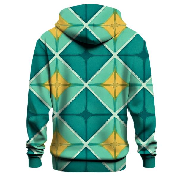 Itajime Aurora Grid custom hoodies