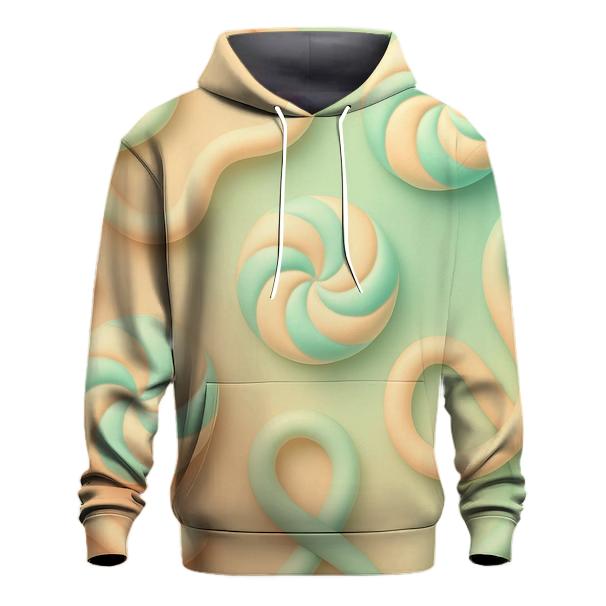 Pastel Taffy zip-up hoodies