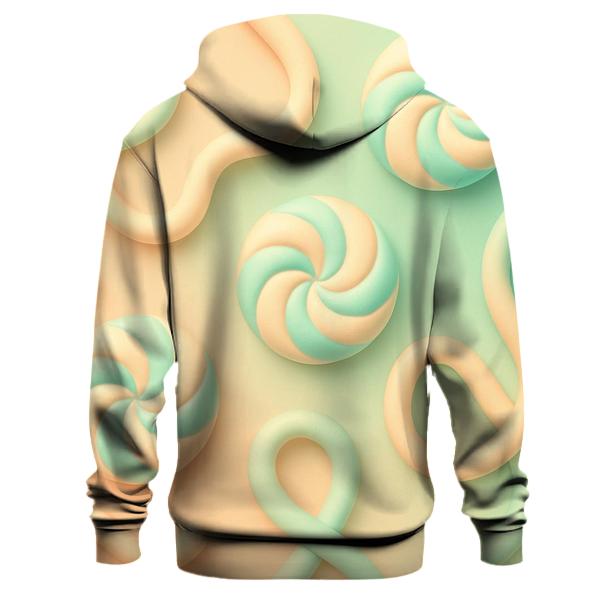 Pastel Taffy zip-up hoodies
