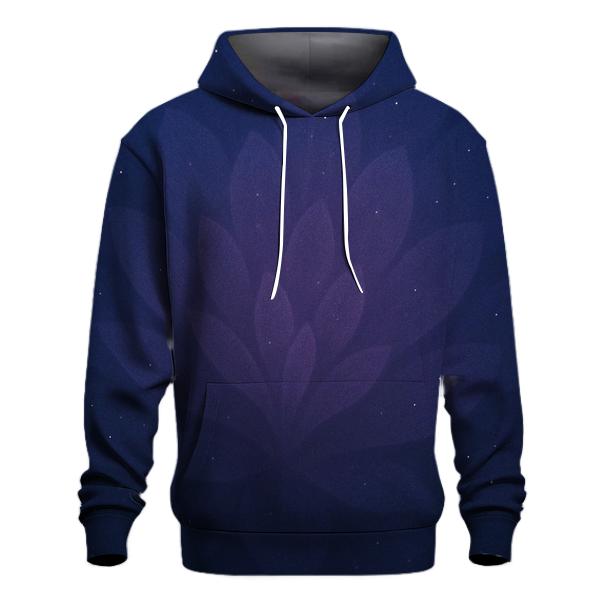 Twilight Bloom zip-up hoodies