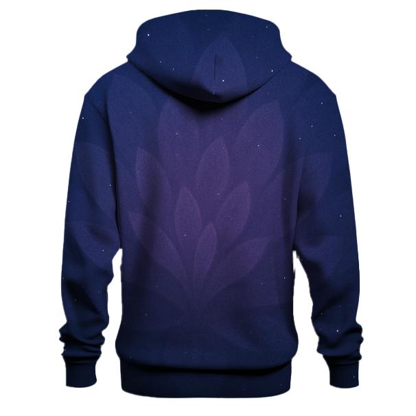 Twilight Bloom zip-up hoodies
