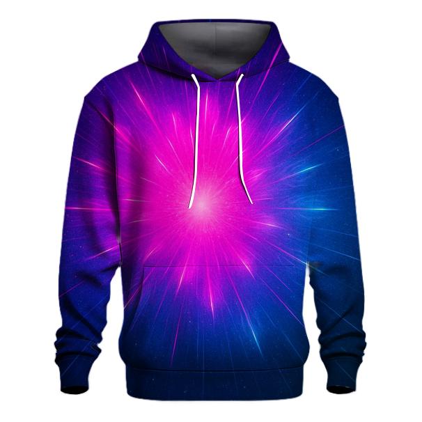 Plasma Bloom printed hoodies