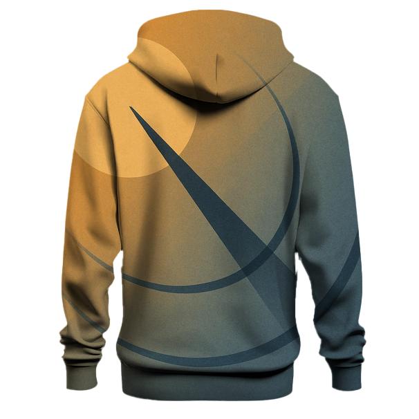 Sundial Sweep embroidered hoodies