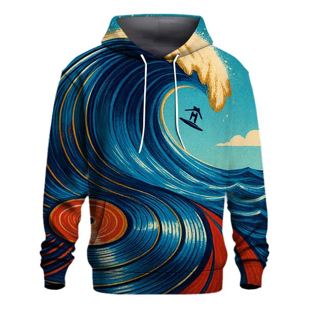 Vinyl Wave lightweight hoodies