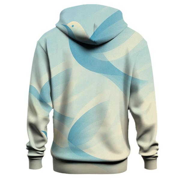 Dove Flight Abstract hoodies fashion