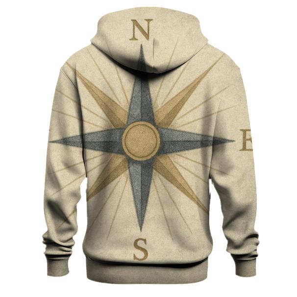 Inner Compass embroidered hoodies