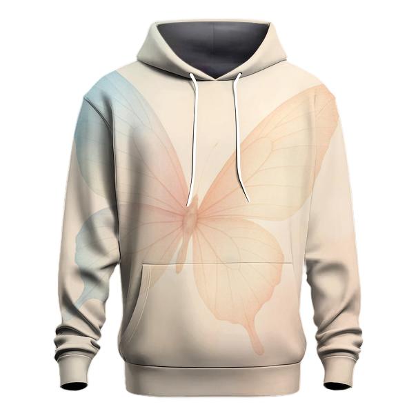 Peaceful Wings printed hoodies