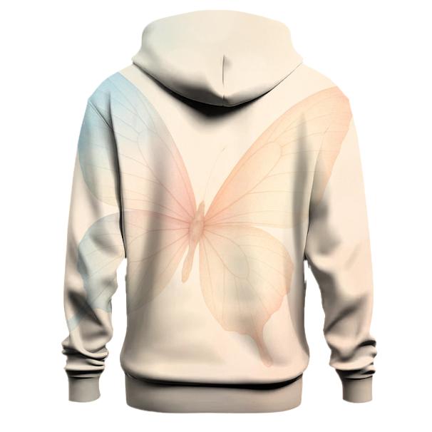 Peaceful Wings printed hoodies