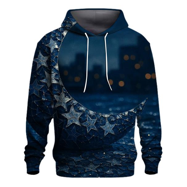 Starlit Mosaic printed hoodies