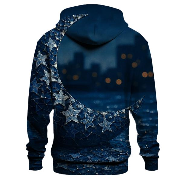 Starlit Mosaic printed hoodies