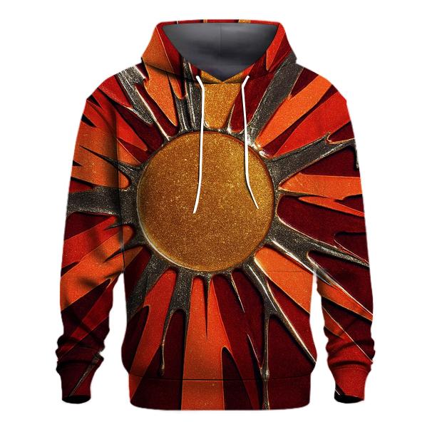 Solar Flare Mosaic graphic hoodies
