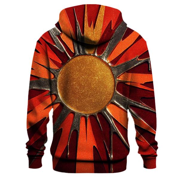 Solar Flare Mosaic graphic hoodies
