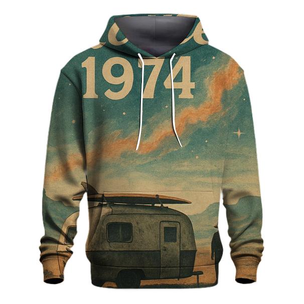 Cosmic Roadtrip Postcard zip-up hoodies