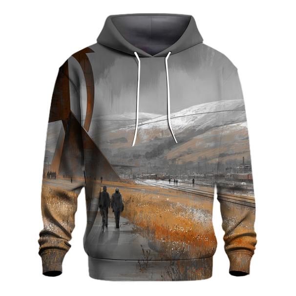 Angel Of The North - Gateshead zip-up hoodies