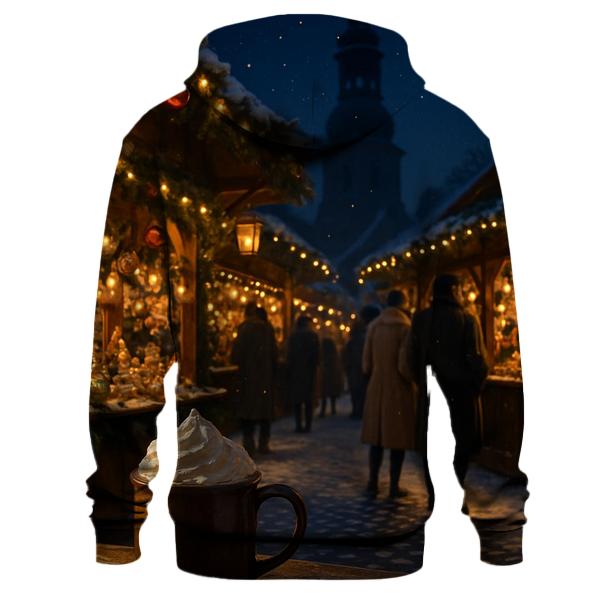 Starlit Market Merriment zip-up hoodies