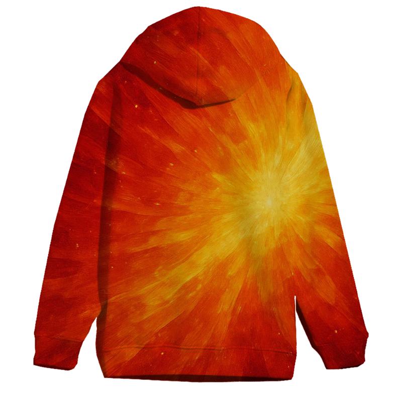 Solar Flare Drift graphic hoodies