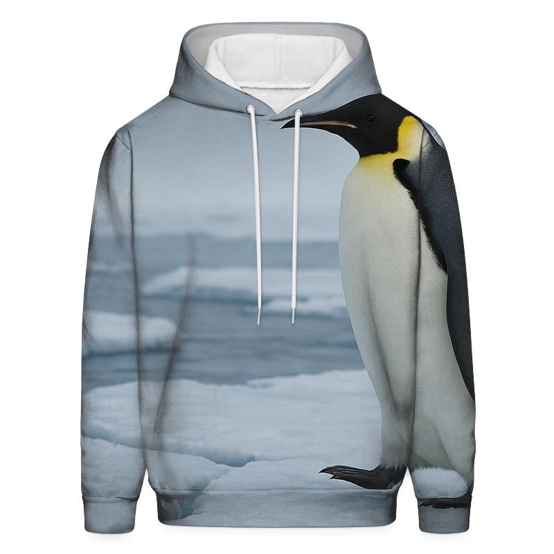 Glacial Drift Emperor Penguin hoodie designs