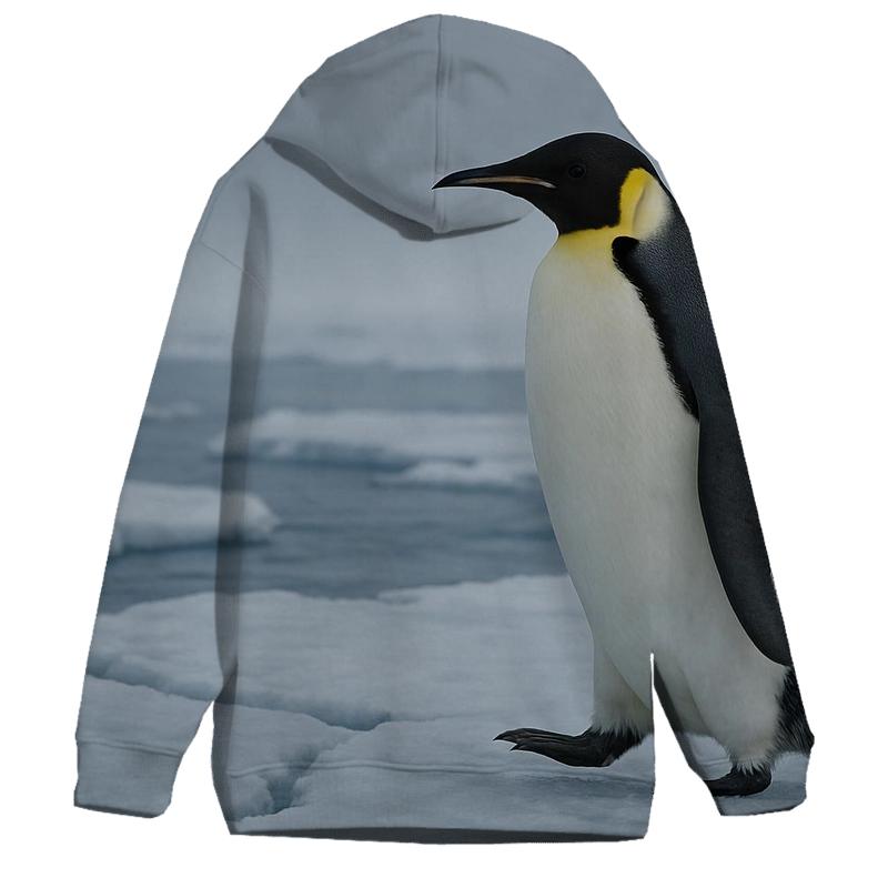 Glacial Drift Emperor Penguin hoodie designs