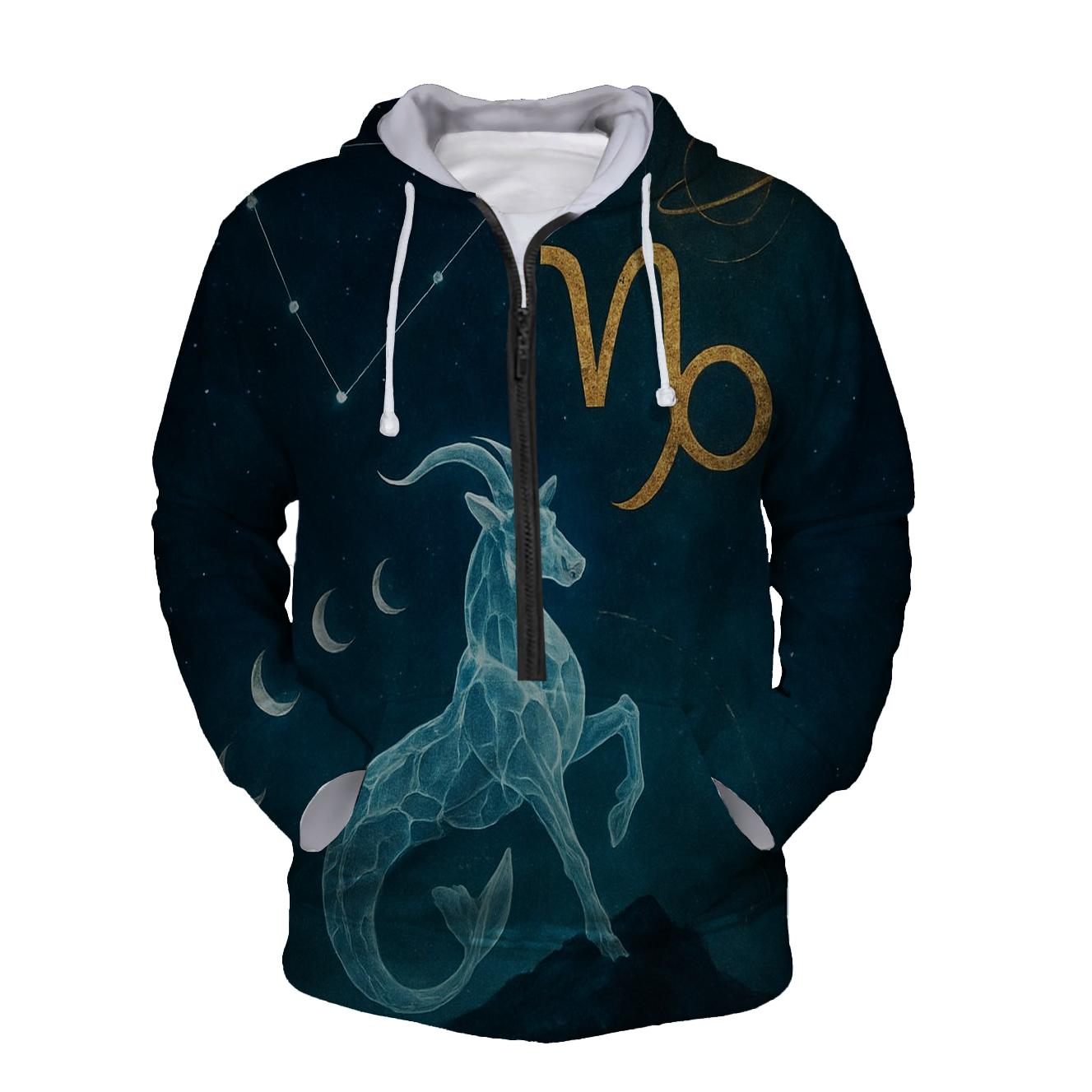 Capricorn Nebula Ascendant Map hoodie styles