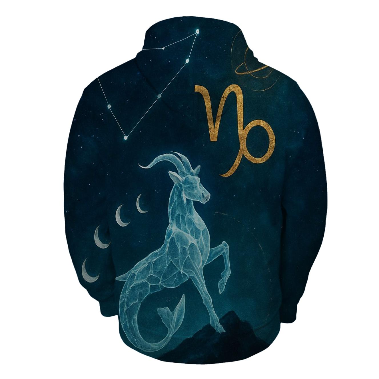 Capricorn Nebula Ascendant Map hoodie styles