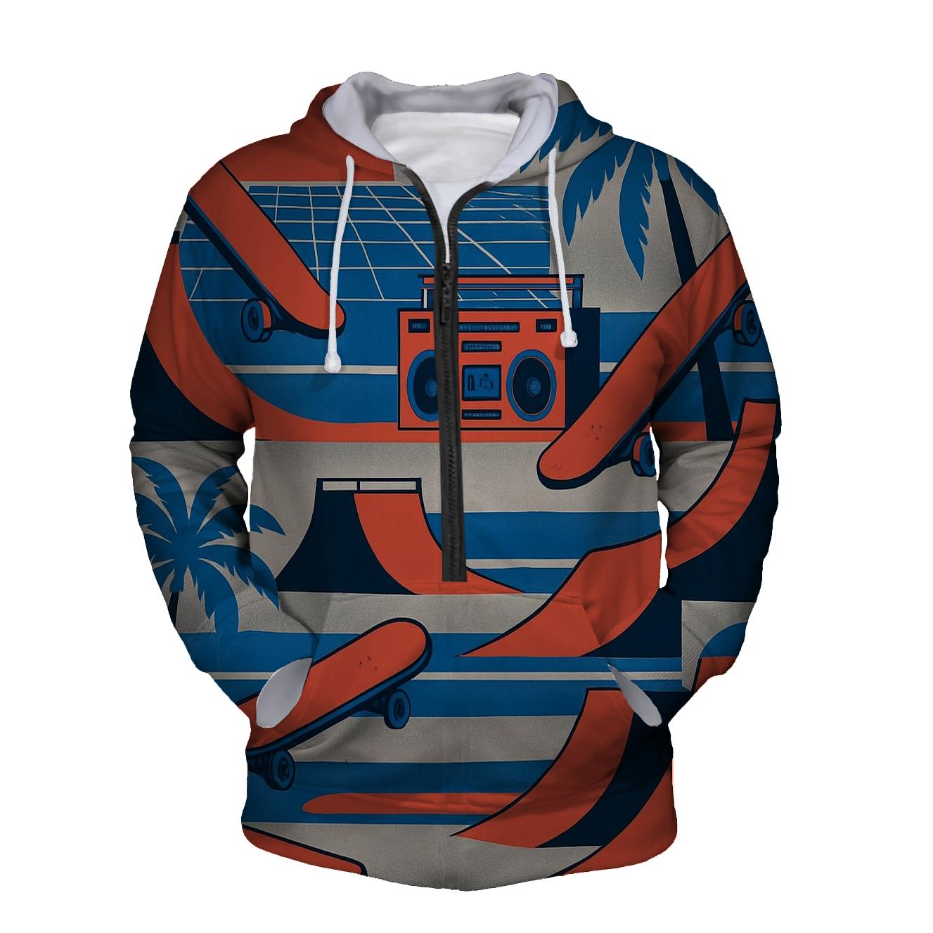 Chromed Sunset Skatepark hoodie styles