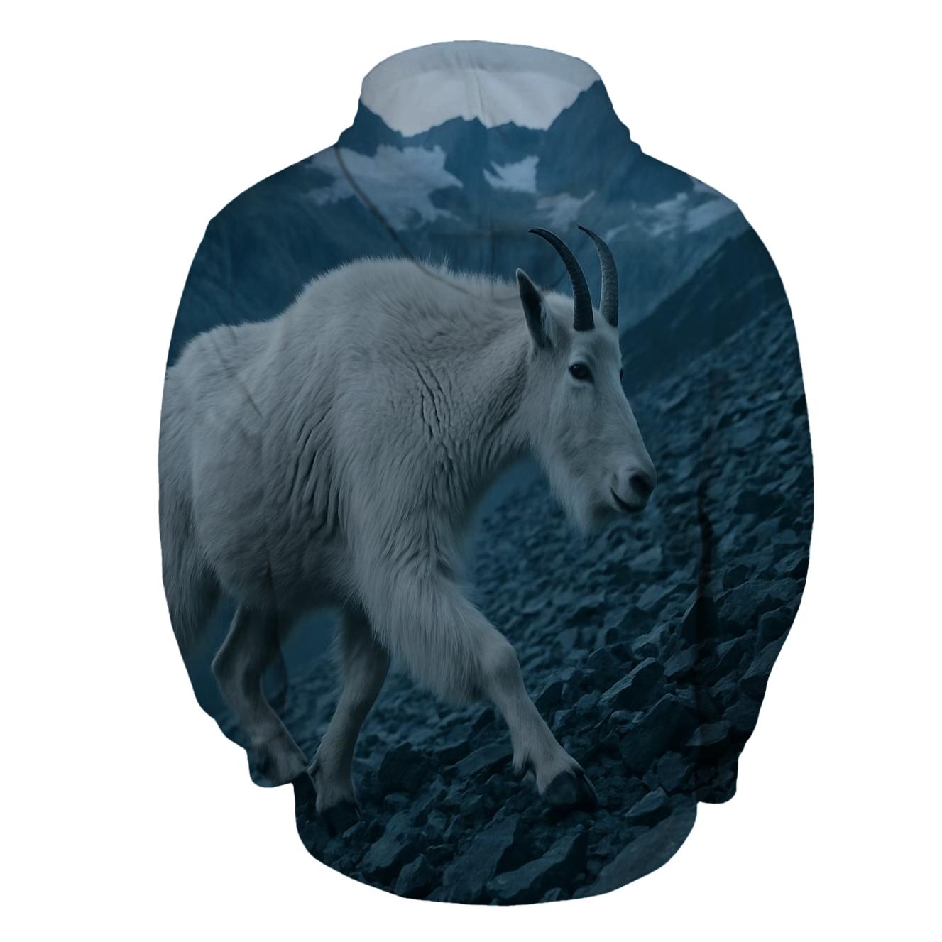 Scree Traverse — Alpine Mountain Goat designer hoodies