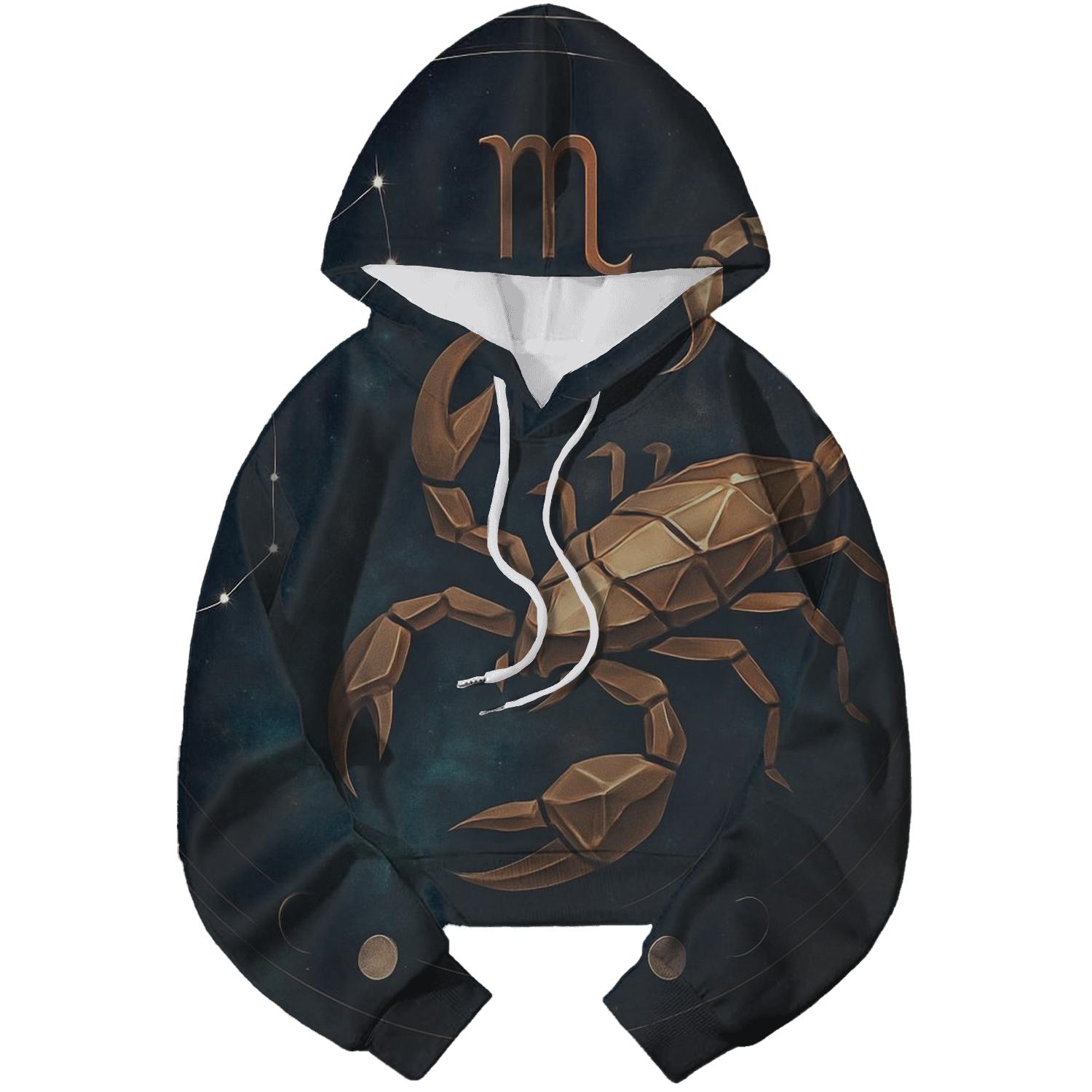 Scorpio Nebula Constellation Emblem hoodie designs