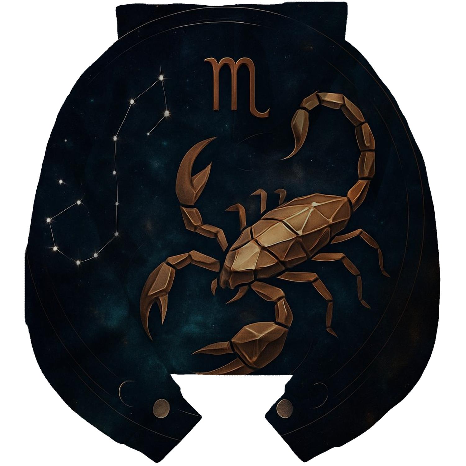 Scorpio Nebula Constellation Emblem hoodie designs