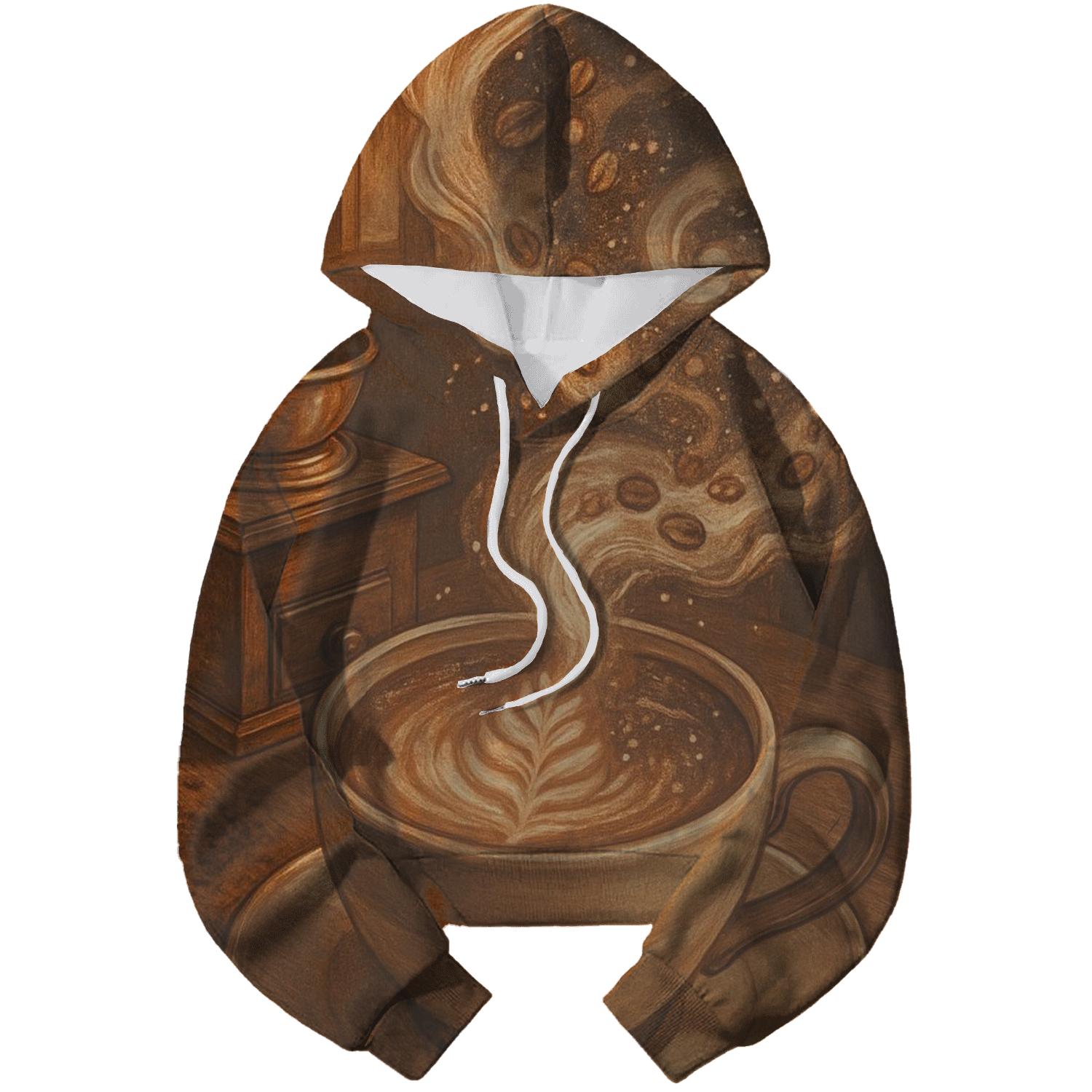 Latte Nebula Swirl hoodie designs