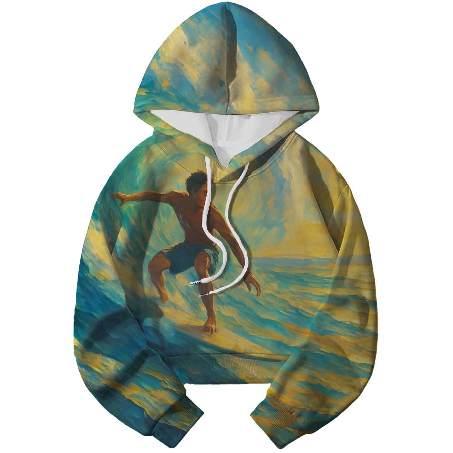 Surfing Australia Wave Ride graphic hoodies