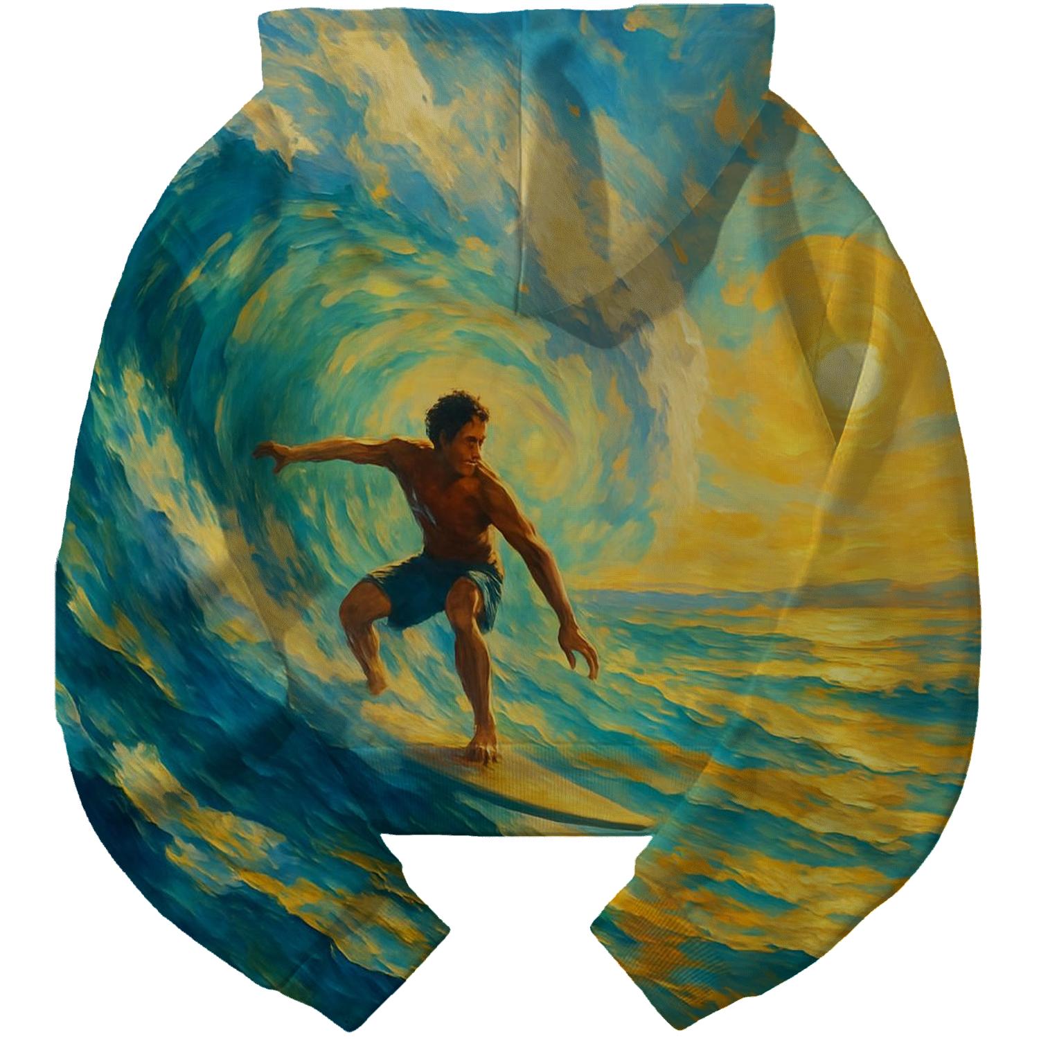 Surfing Australia Wave Ride graphic hoodies