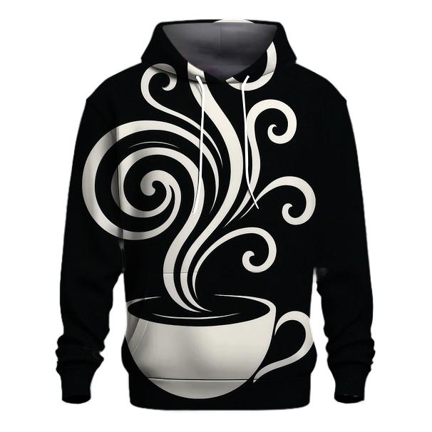 Latte Swirl Symphony lightweight hoodies