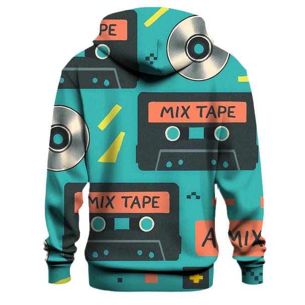 Chromed Cassette Mosaic premium hoodies