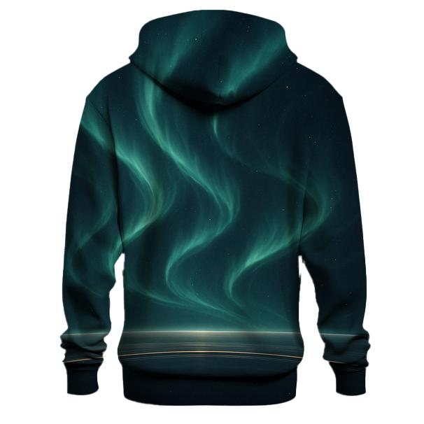 Auroral Ridge And Ring Plane embroidered hoodies
