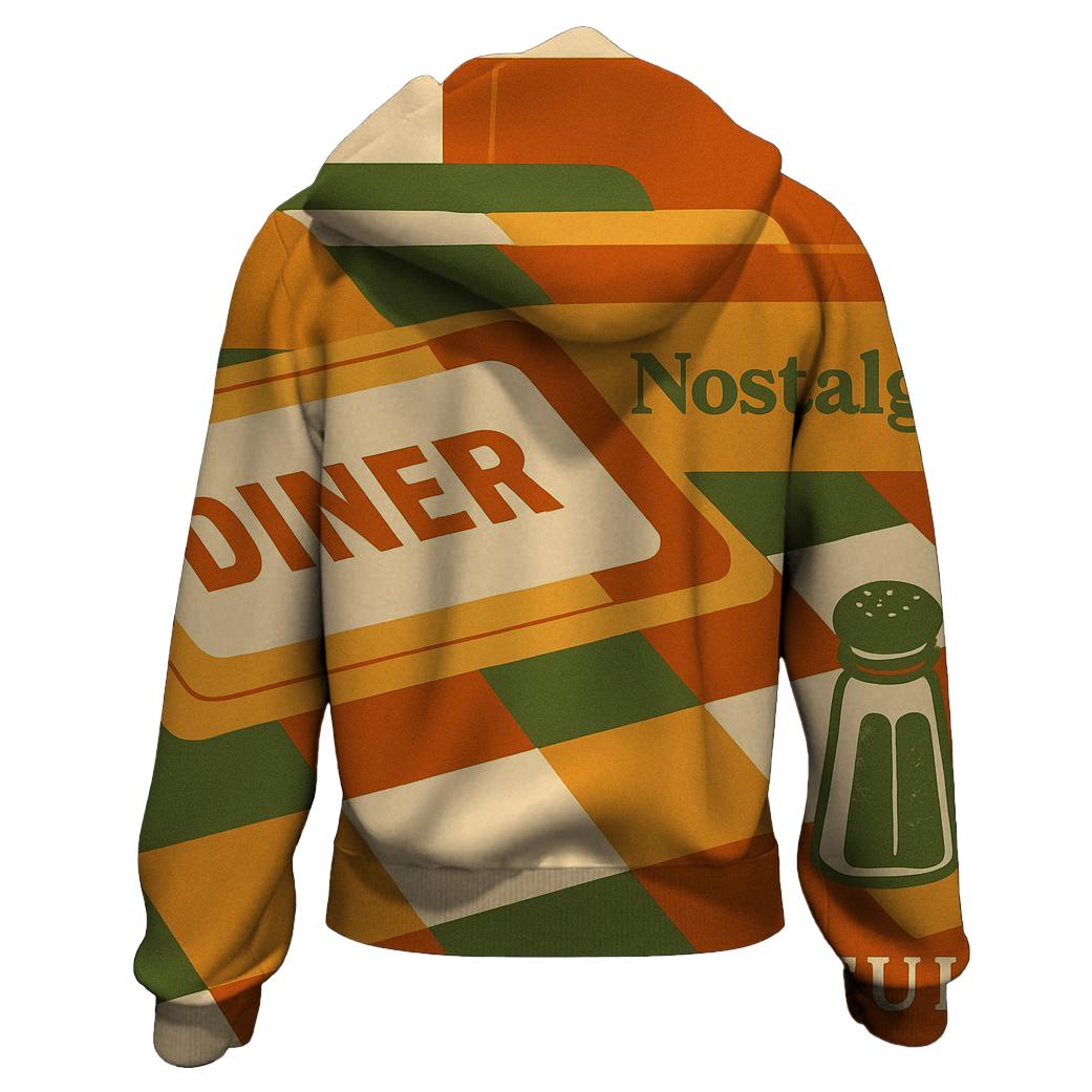 Harvest Diner Checkers lightweight hoodies