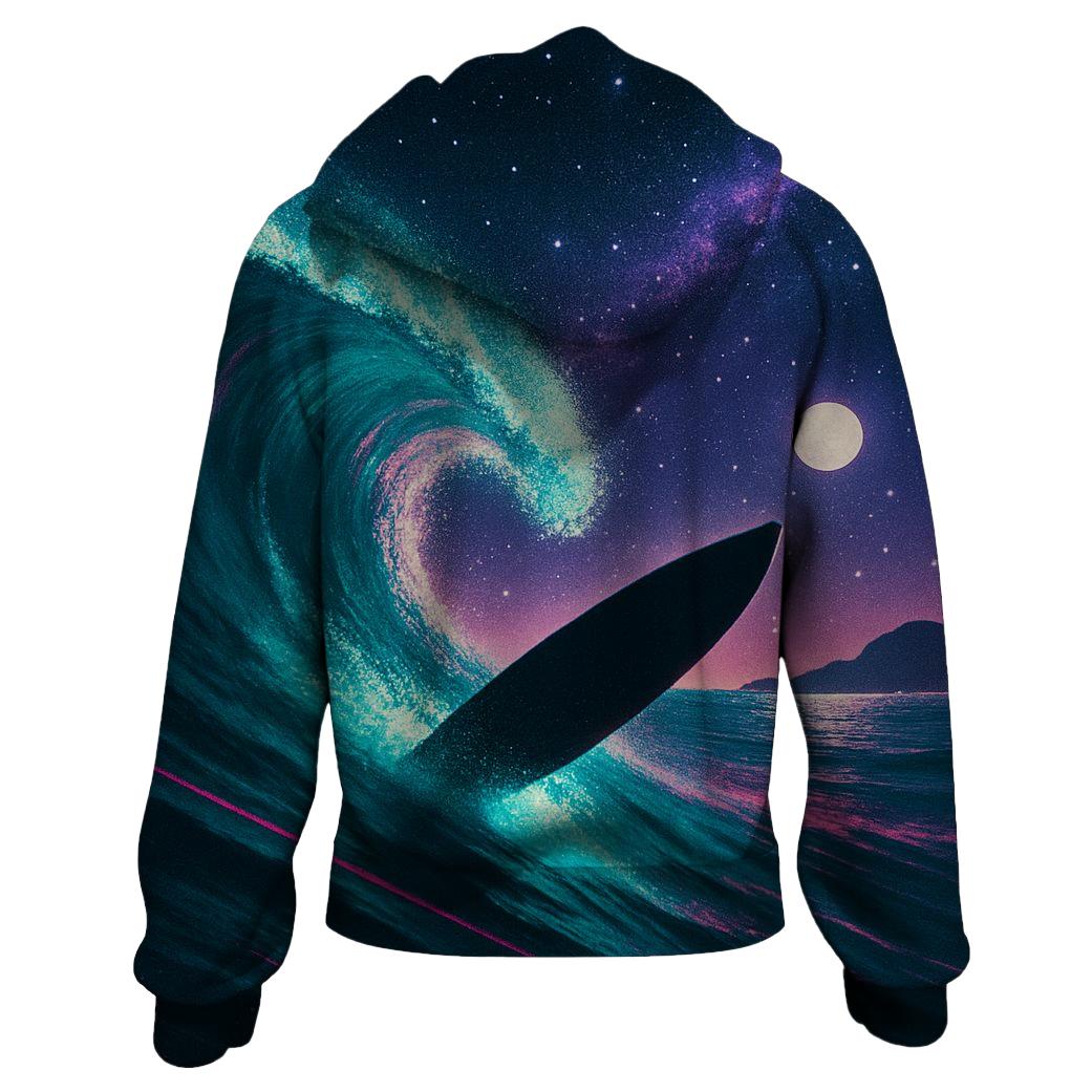 Nebula Surf Break heavyweight hoodies